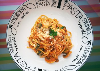 Mushroom Spaghetti