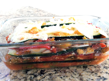 Layered Zucchini Lasagna