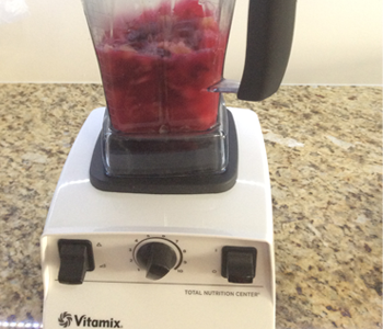 Beetroot Juice in Vitamix
