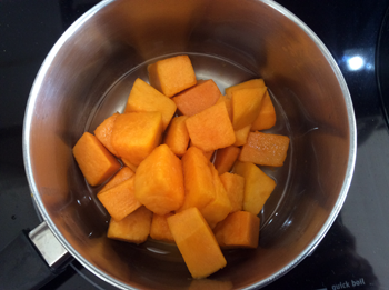 Boiling Pumpkin with Spices