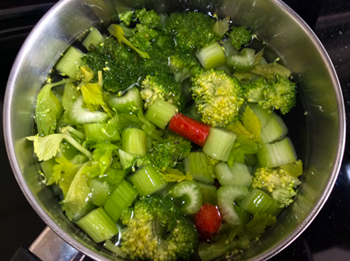 Celery Broccoli Carrot Soup