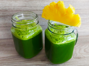 Pineapple Cucumber Green Juice